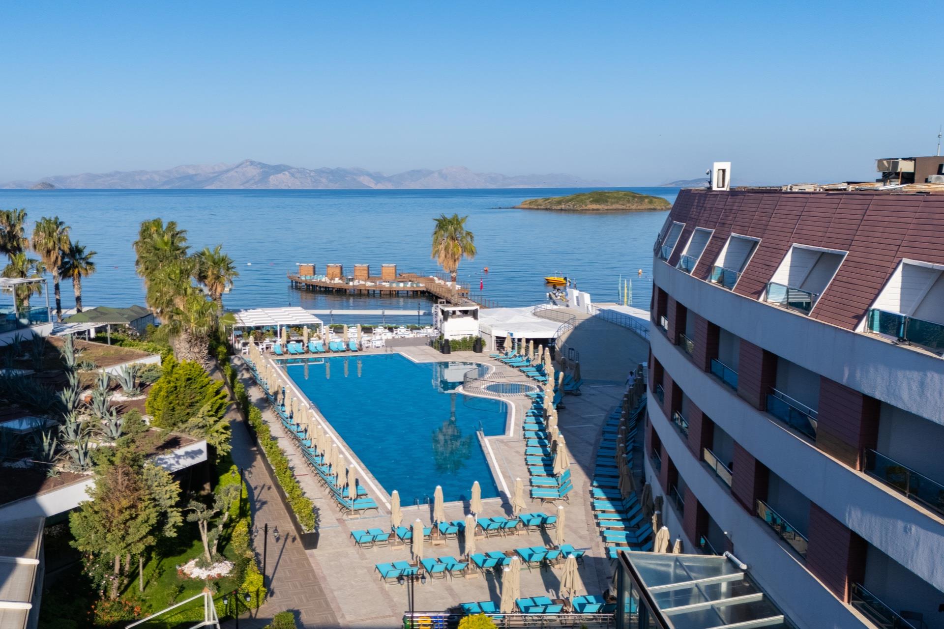 Azure by Yelken 5* - príjemný hotelový areál