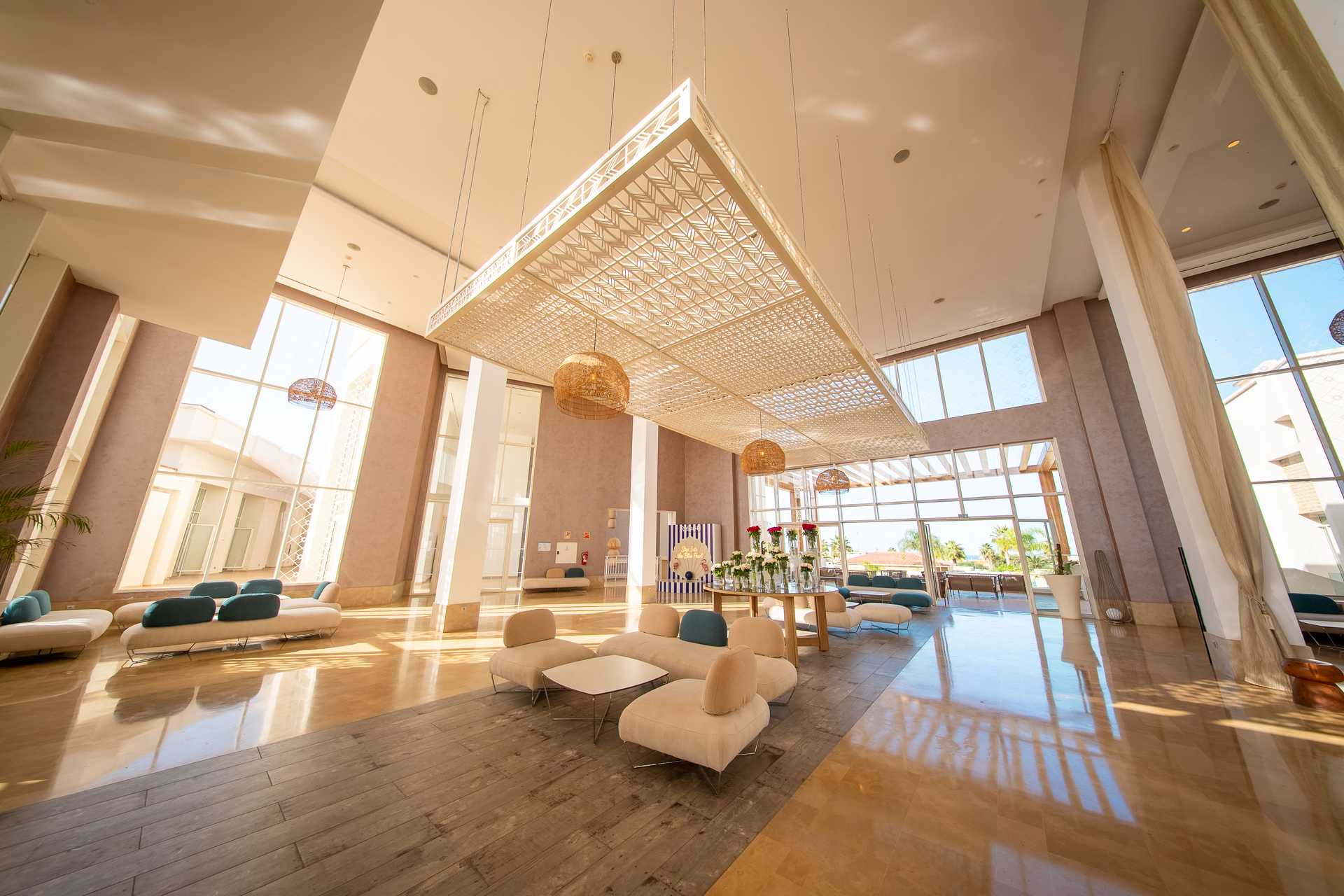 Radisson Blu Resort Saidia Beach 5* - elegantné hotelové lobby