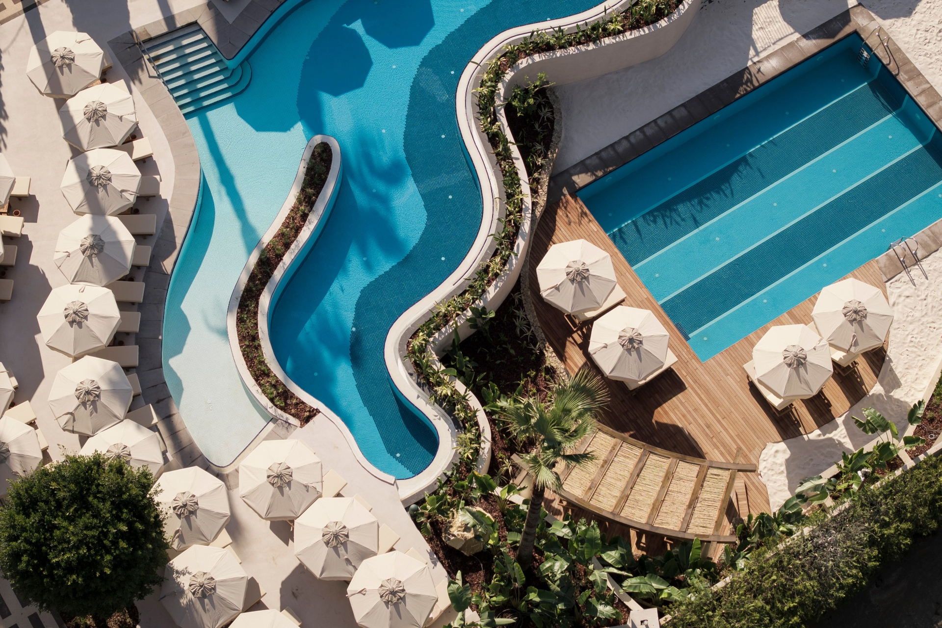 Adalya Bliss (ex. Adalya Resort) 5* - hotelové bazény obklopené zeleňou