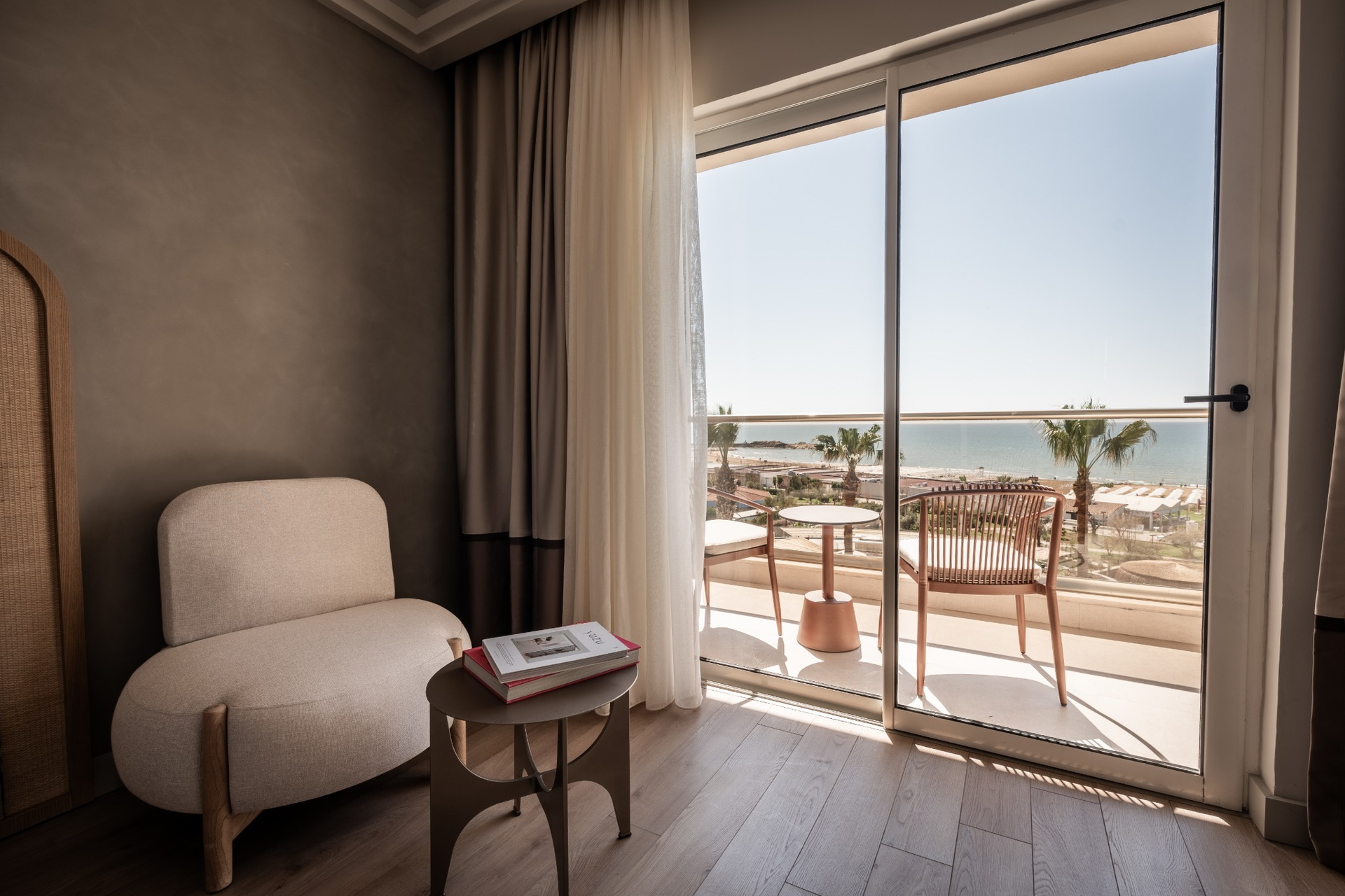 Adalya Bliss (ex. Adalya Resort) 5* - balkón hotelovej izby s výhľadom na more