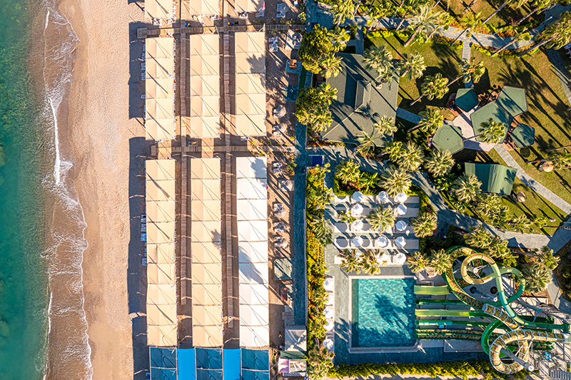 Arycanda Kirman Premium 5* - pláž a aquapark
