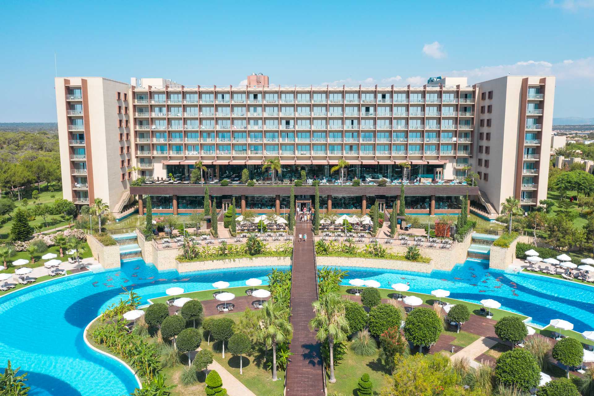 Concorde Luxury Resort & Casino 5* - rozľahlý areál s množstvom zelene