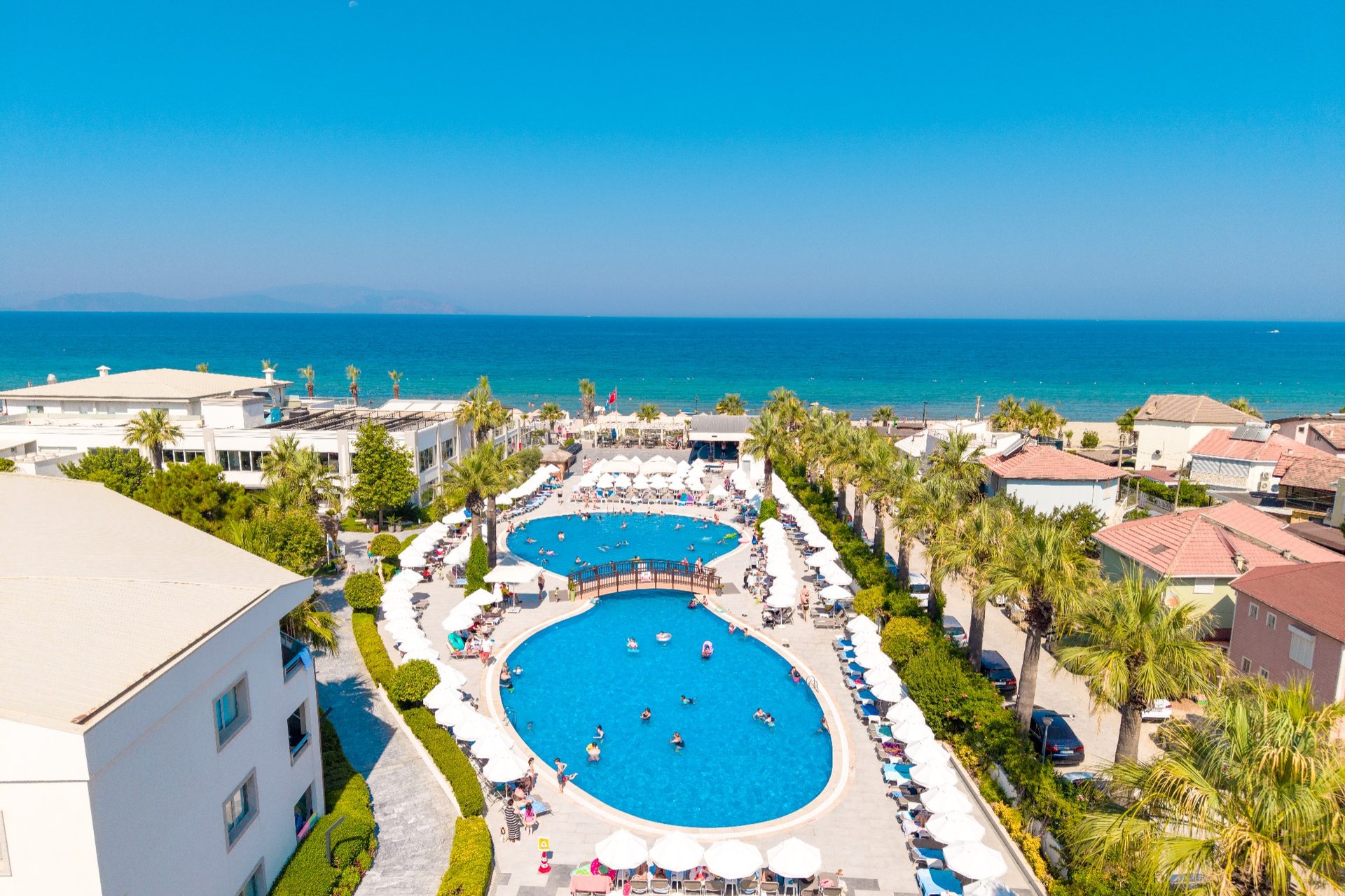 Palm Wings Beach Resort & SPA 5* - pohľad na hotelový areál
