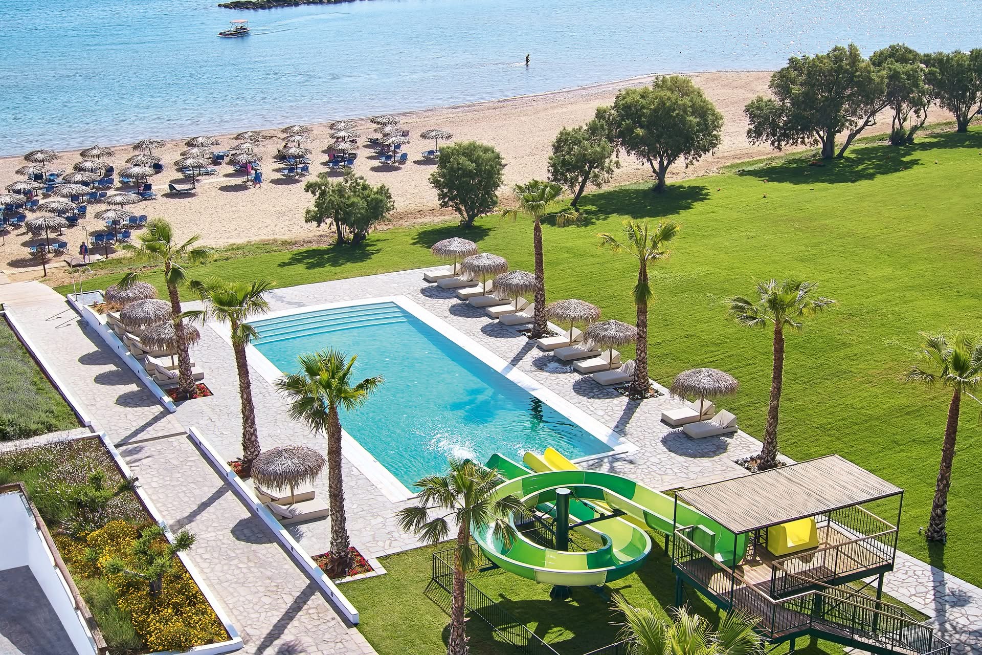 Grecotel Casa Marron 4* - bazén so šmýkačkami