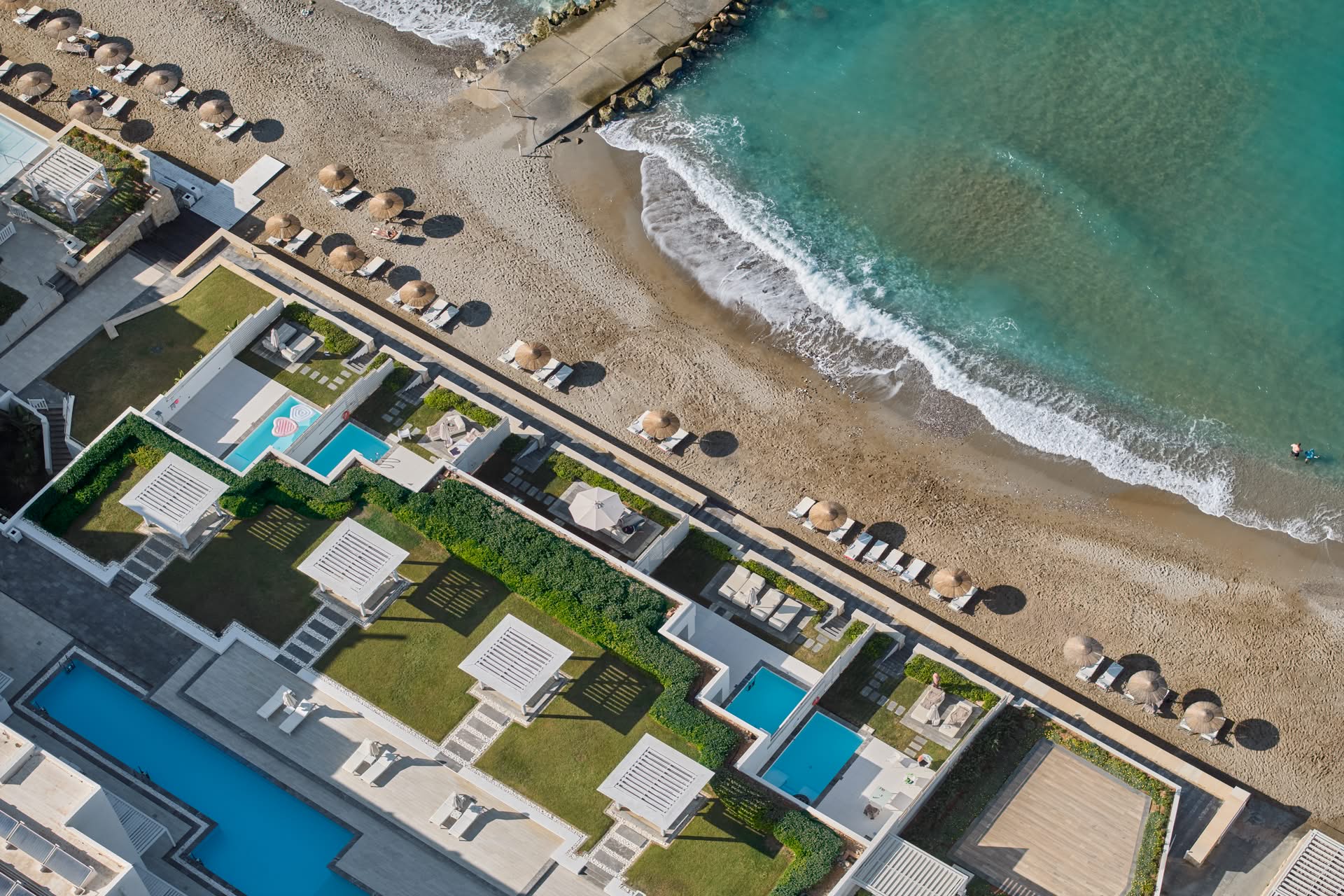 Grecotel LUXME White 5* - pláž