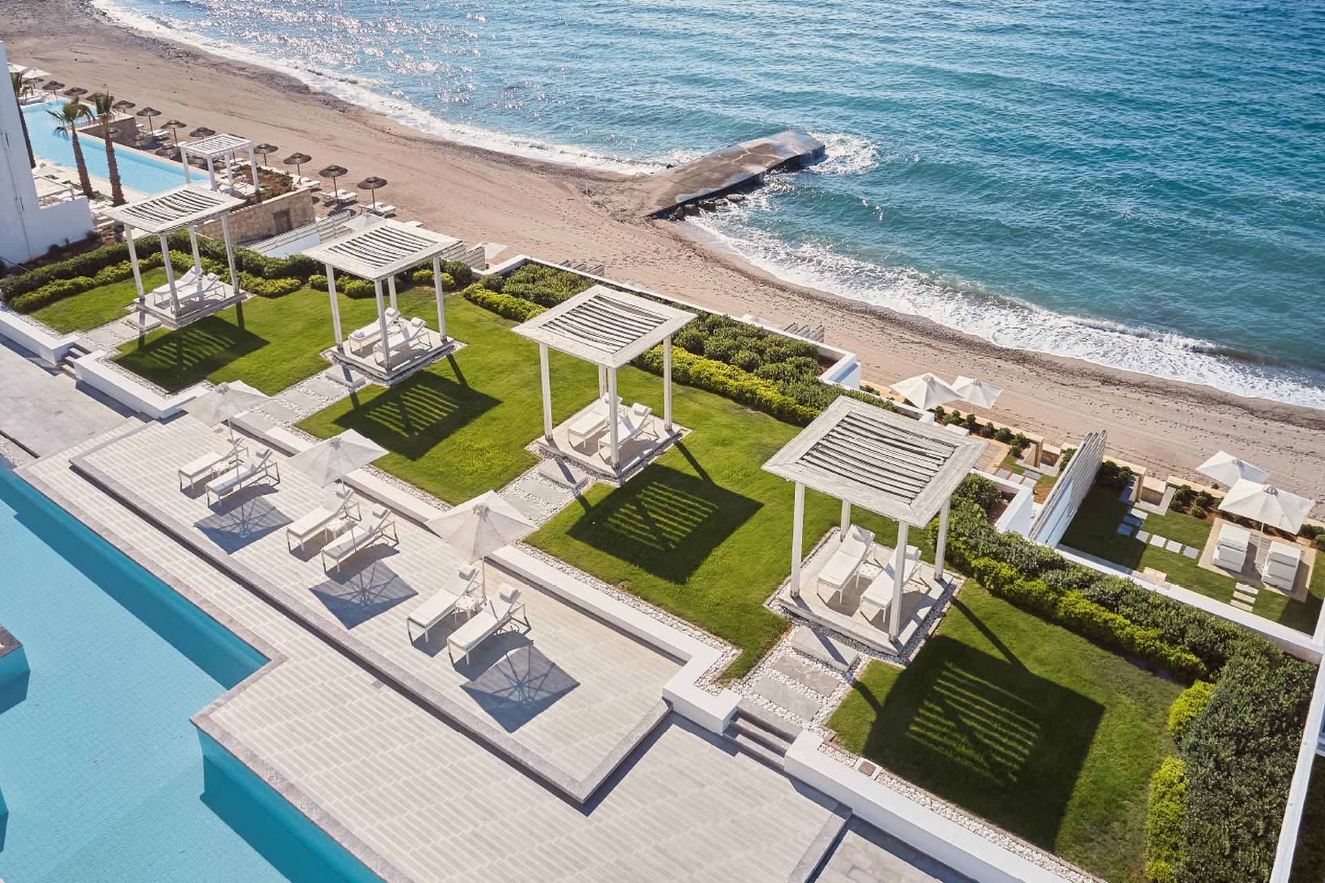 Grecotel LUXME White 5* - pláž