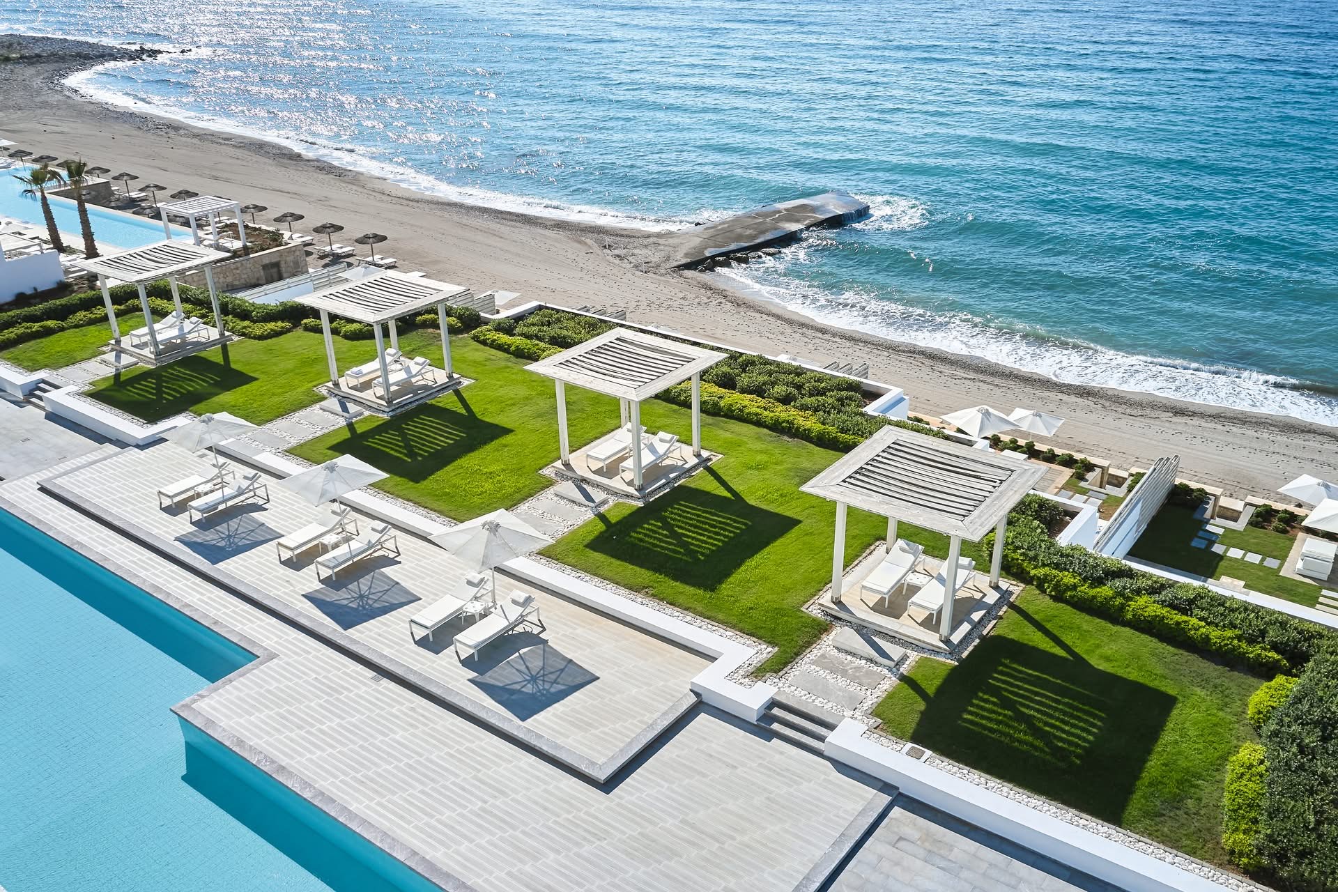 Grecotel LUXME White 5* - pláž