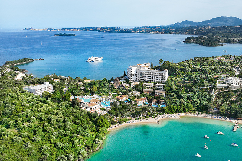 Grecotel Eva Palace 5* - exkluzívna poloha na polostrove Kommeno