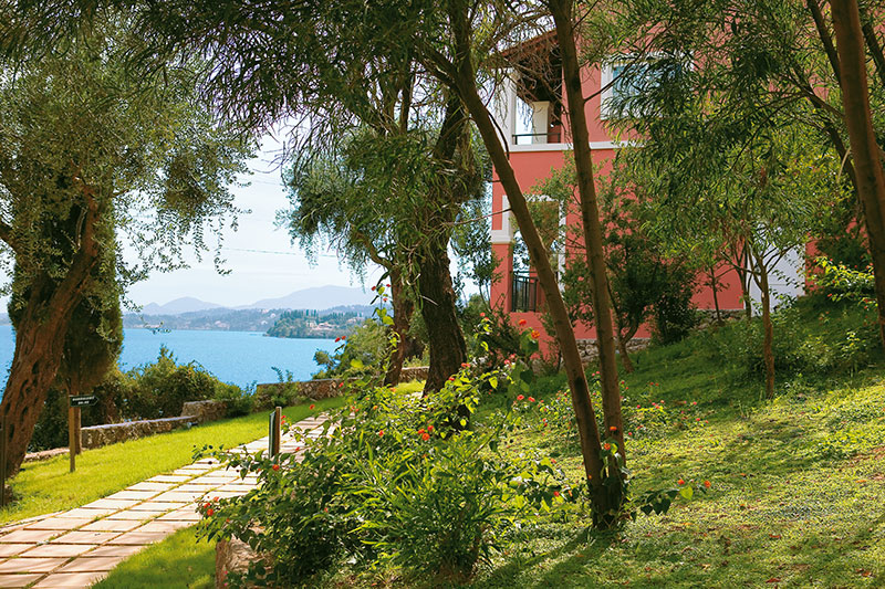 Eva Palace 5* - záhrada