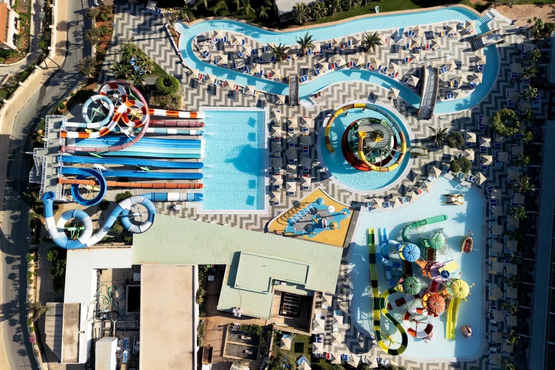 Lyttos Beach 5* - aquapark s vodnými šmykľavkami a detským vodným svetom