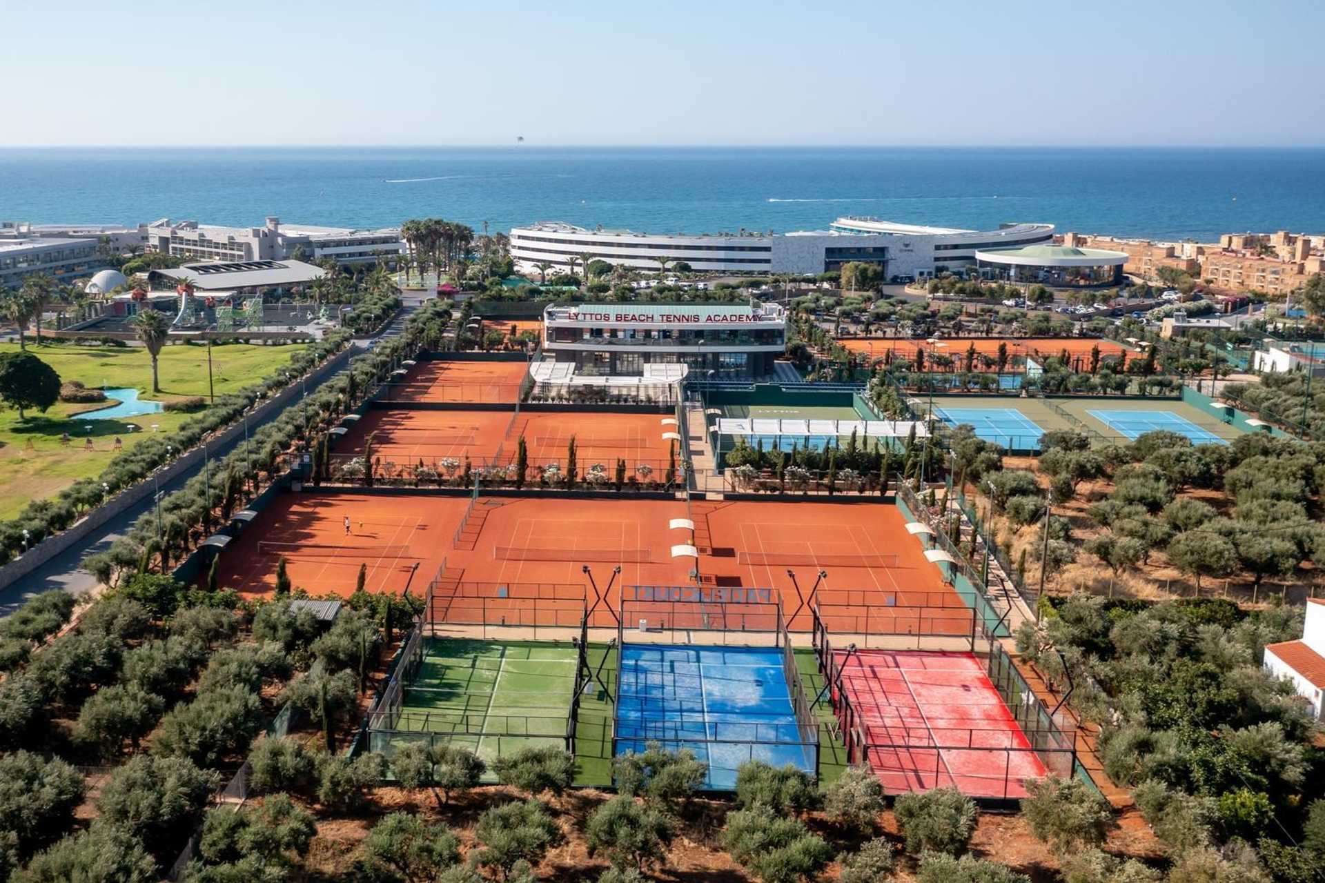 Lyttos Beach 5* - tenisová akadémia s 18 tenisovými kurtmi