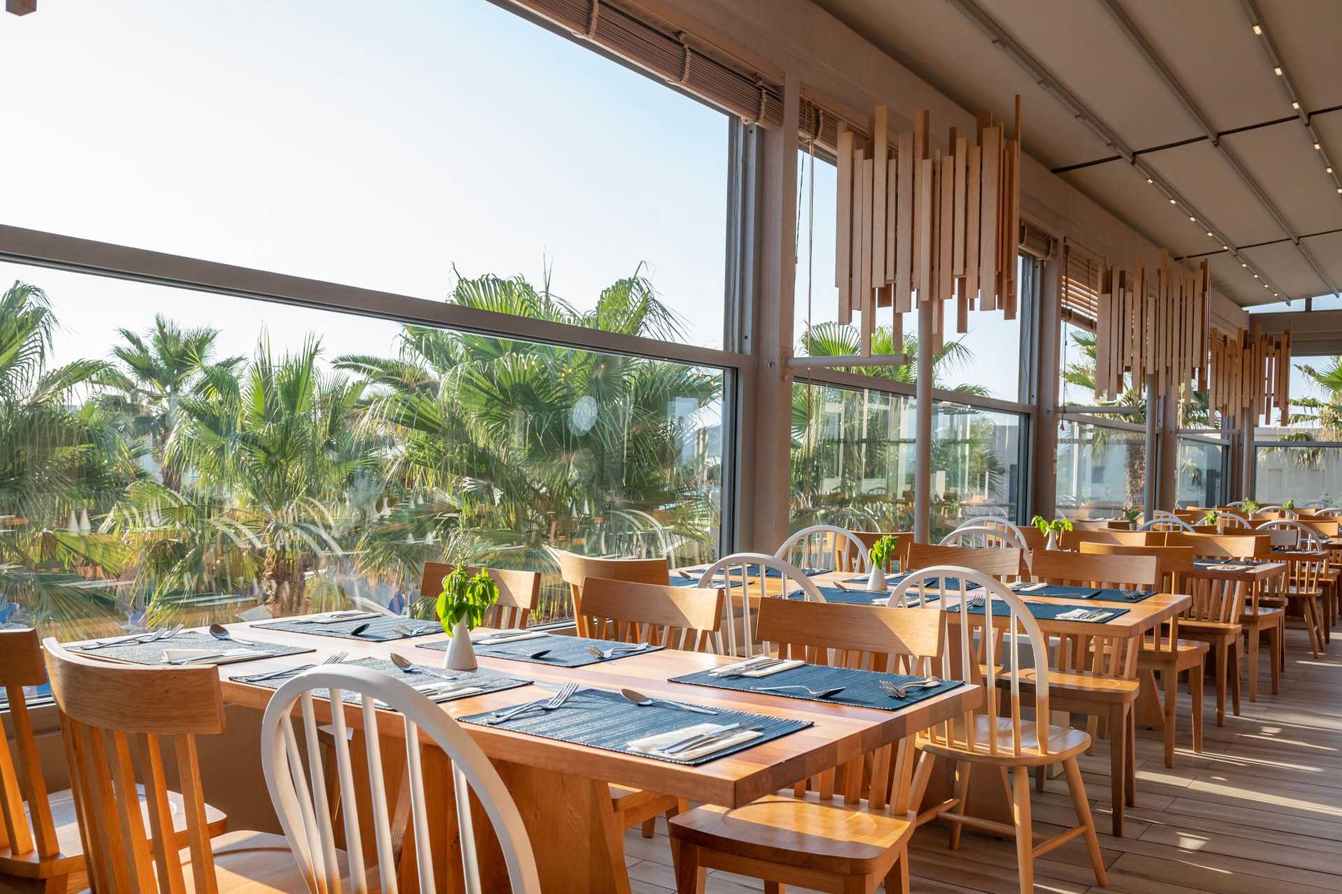 Lyttos Beach 5* - priestory hotelovej reštaurácie