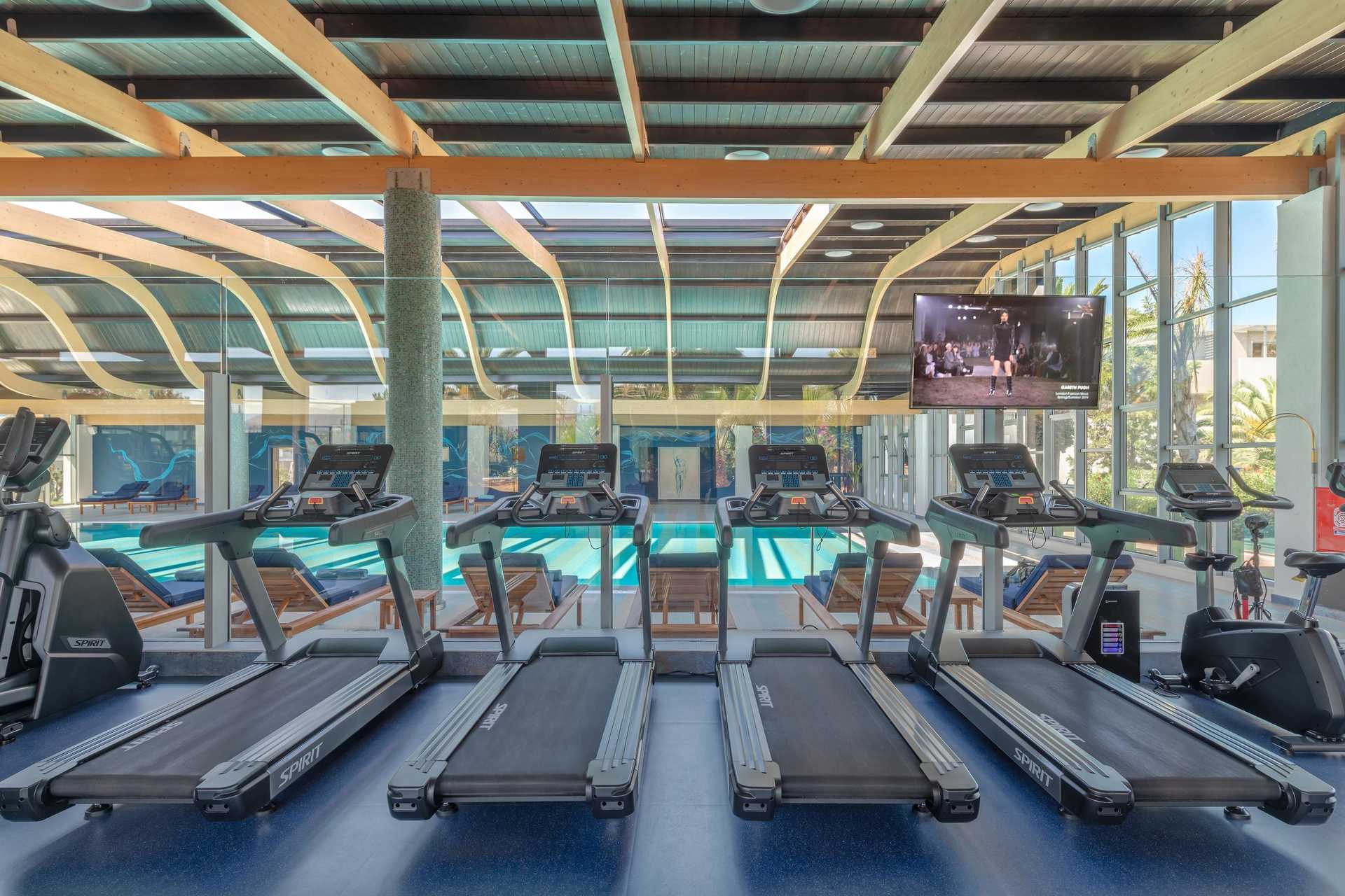 Lyttos Beach 5* - fitnescentrum s kardio zónou
