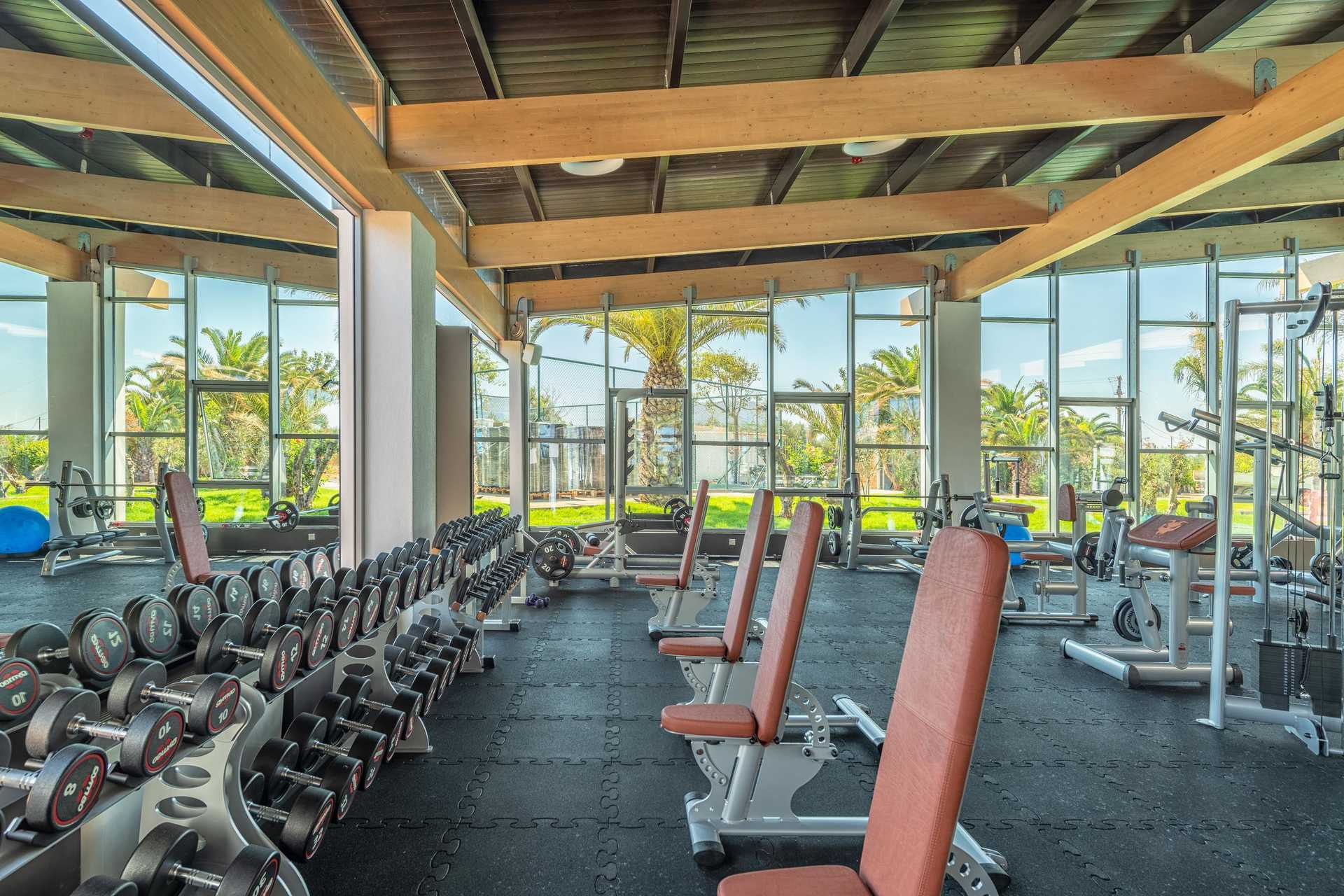 Lyttos Beach 5* - moderné fitnescentrum
