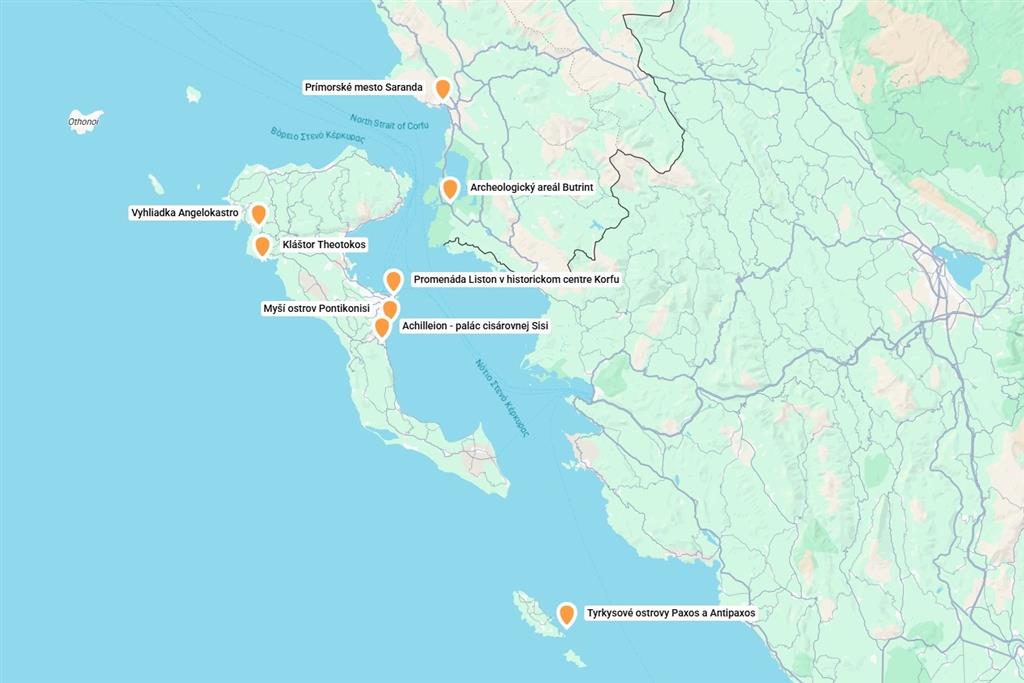 Za krásami Korfu a Albánska