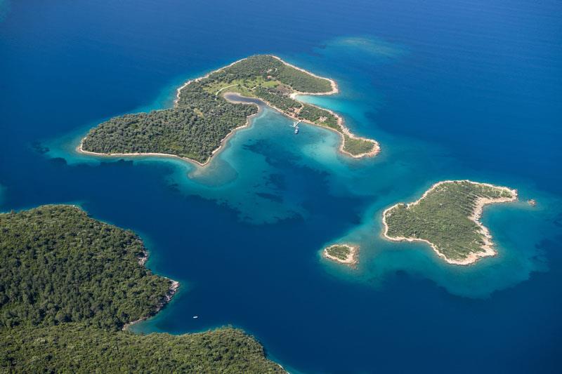 Kleopatrin ostrov - Dalaman, Turecko