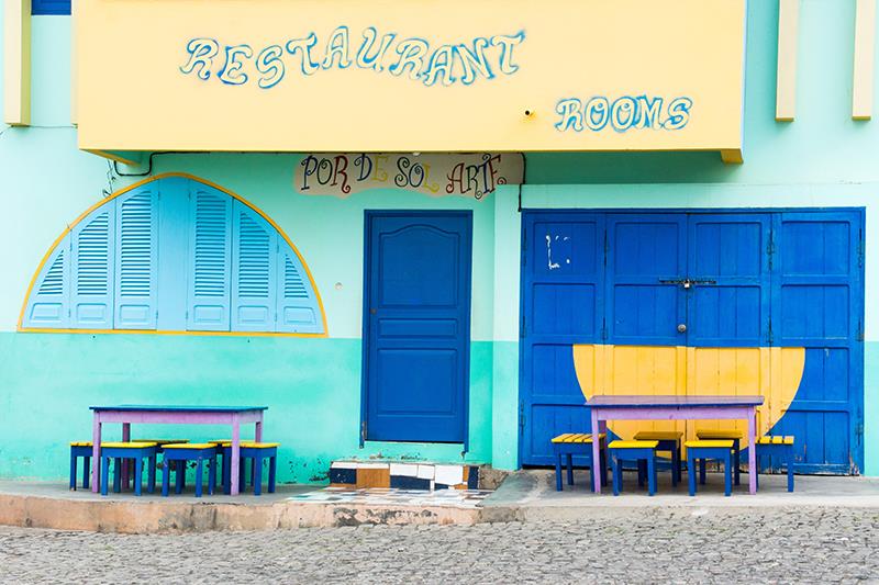 Sal Rei - hlavné mesto ostrova - Boa Vista, Kapverdské ostrovy