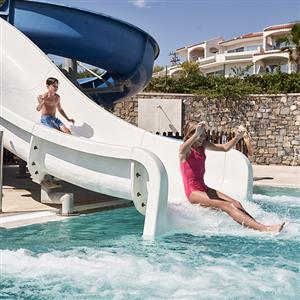 Rodos Princess Beach Hotel 4* - bazén so šmýkačkami