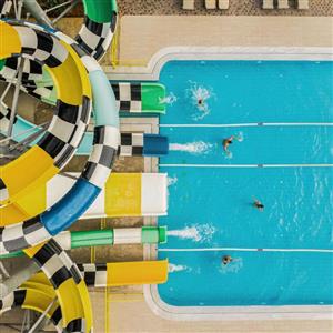 Creta Maris Resort 5* - bazén so šmýkačkami